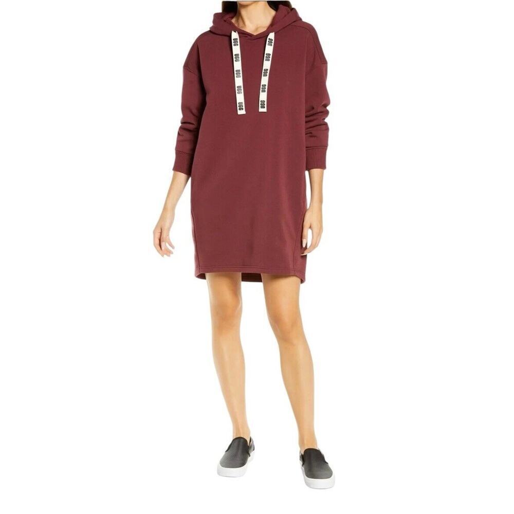 UGG Lucille Hoodie Dress Rosewood Small